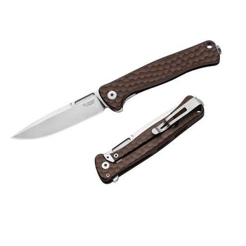 Lionsteel-Klappmesser „EMMET“, braunes Aluminium