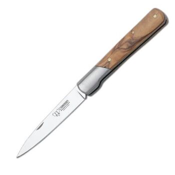 Couteau pliant Cudeman manche 11cm olivier avec mitre