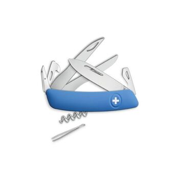 Schweizer Taschenmesser Swiza D07 Blau
