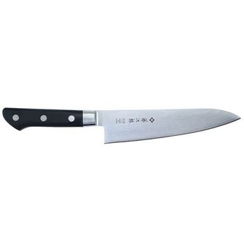 Japanisches Tojiro Classic Damascus Kochmesser, Klinge 18 cm