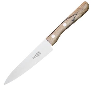 Windmühlenmesser Petty knife, glazed beechwood handle, 13 cm blade