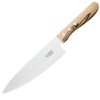 Windmühlenmesser "Héritage" Chef's Knife, 18.5 cm blade, glazed beechwood handle.