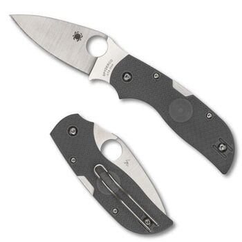 Spyderco-Klappmesser „CHAPARRAL“, grau
