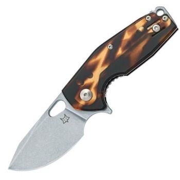 Fox Suru folding knife – Tortoiseshell finish