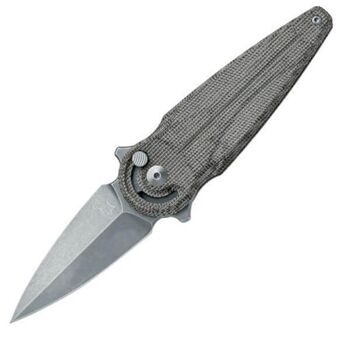 Couteau pliant Fox Saturn Micarta vert