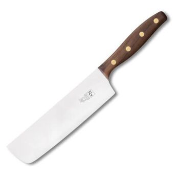 Couteau Nakiri "K N" Windmühlenmesser manche noyer lame inox