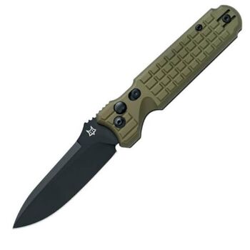 Fox Predator II-2F Automatic Knife – Green Aluminium