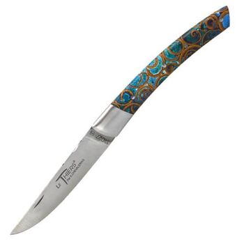 Chevalerias Klappmesser „Le Thiers“, 1 Stück, Canelle Turquoise
