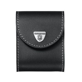 Etui Victorinox cuir noir pour couteau Swisschamp XXL