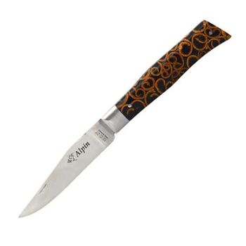 Chevalerias „Alpin“-Klappmesser, schwarzer Zimt