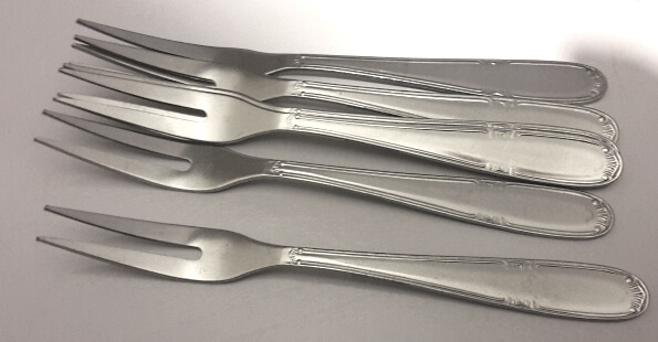 Fourchettes à escargots inox