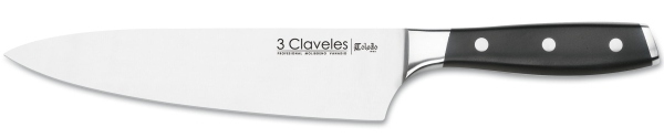 Couteau de chef 25 cm 3 Claveles Toledo