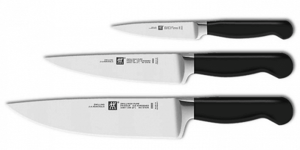 Jeu de 3 couteaux Zwilling Pure