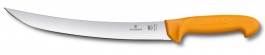 Swibo L118 Couteau De Cuisine Large Lame - Professionnel Inox Et Manche Nylon