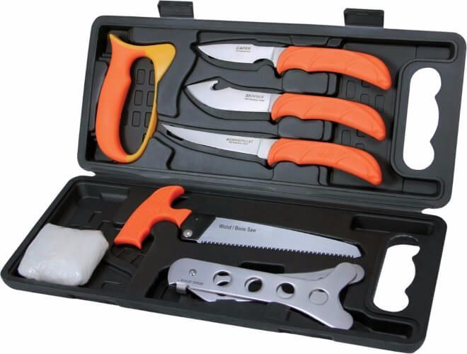 Hunter knives and tools set Outdoor edge Wild pak 2