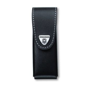 Etui Victorinox pour couteau suisse en cuir noir avec clip pivotant 4.0523.31