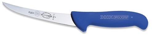 Boning knive, curved blade, flexible, 5", Dick Ergogrip