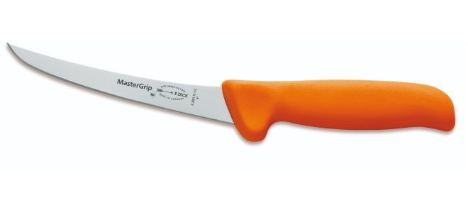 Boning knife, curved blade, stiff, 5"3/4, Dick MasterGrip