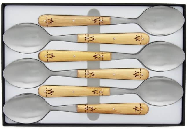 Box mit 6 Nontron Esslöffel