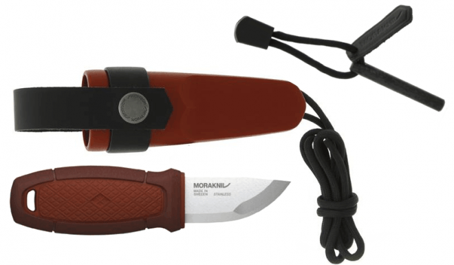 Eldris neck knife kit Morakniv Rouge