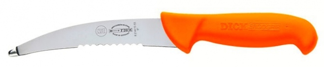 couteau à visceres Dick Ergogrip 15 cm orange