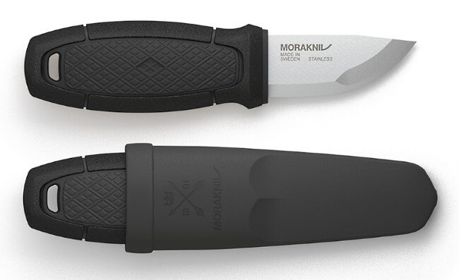 Eldris neck knife Morakniv Schwarz