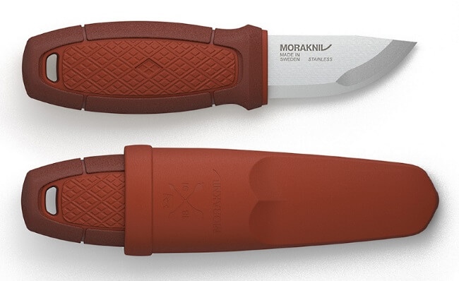 Eldris neck knife Morakniv Rot
