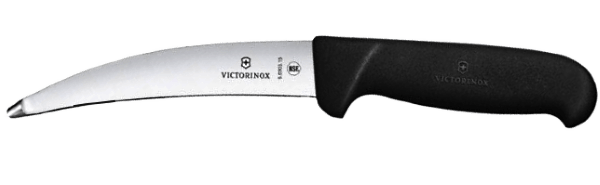 Gut and tripe knive Victorinox 15 cm black handle