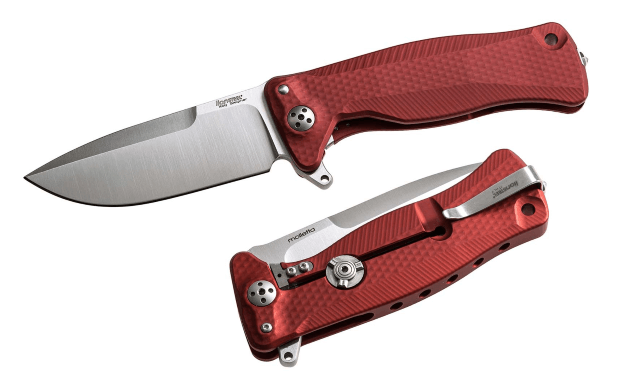 Couteau pliant Lionsteel Aluminium Rouge SR11A.RS