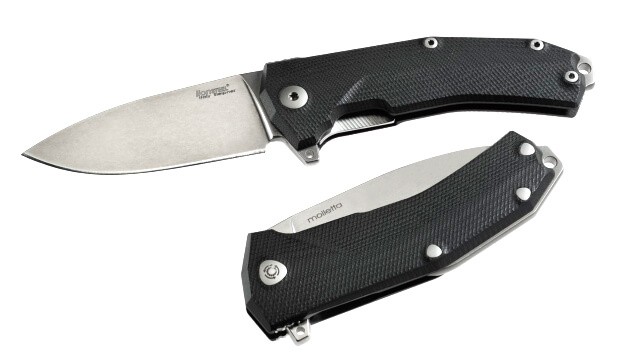 Couteau pliant Lionsteel manche G10 Noir KUR.BK