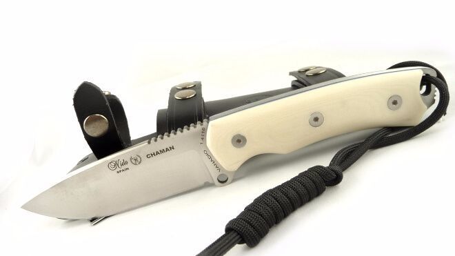 Survival knife Nieto Chaman Basico White