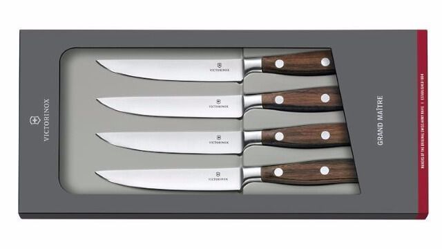 Set de 4 couteaux à steak forgés Victorinox Grand Maître
