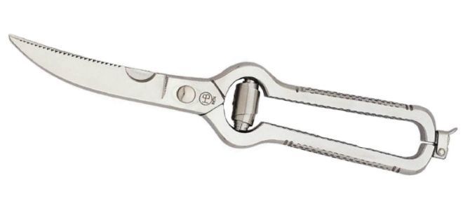 Kitchen poultry shears pruner system