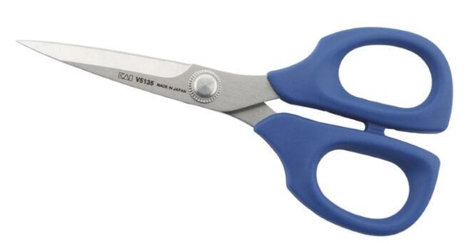 Embroidery scissors Kai 5135 blue