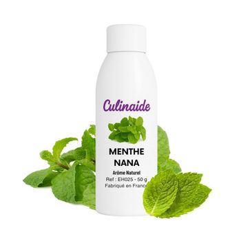 Arôme alimentaire naturel Menthe nana (type Chewing-gum)