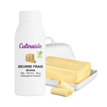 Arme naturel Beurre Frais Liquide, 55 ou 105 ml, 100 % Vegan Arme naturel Beurre Frais Liquide, 55 ou 105 ml, 100 % Vegan