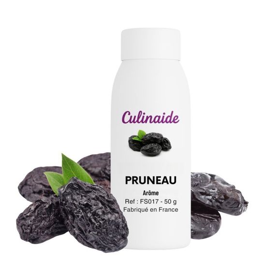 Arôme naturel Pruneau Liquide, 55 ou 105 ml, sans sucre et sans calorie