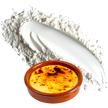 Arôme alimentaire végan en poudre - Crème brulée
