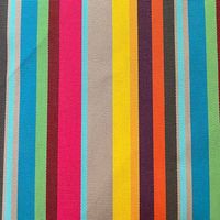 Bâche rayure enduite extérieur en gros, ref: CA multicolore