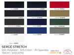 Tissu Sergé Stretch