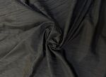 Tissu Taffetas Froissé Noir Déstockage