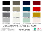 Toile à Drap 100% Coton Grande Largeur (280cm)