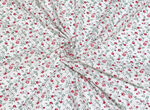 Tissu Coton Imprimé Rose