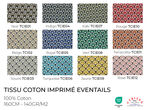 Tissu Coton Imprimé Éventails