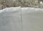Tissu Simili Cuir Crème