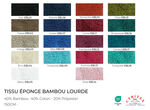 Tissu Éponge Bambou Lourde