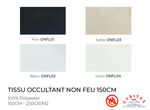 Tissu Occultant 100% Non Feu 150CM