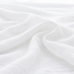 Mousseline Alimentaire Coton Blanc (155 cm)