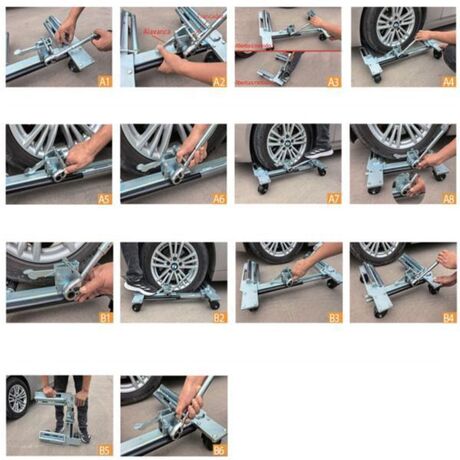 Dolly de rangement roues pivotantes