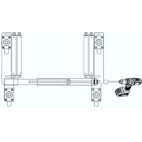 Dolly de rangement 4 x roues pivotantes